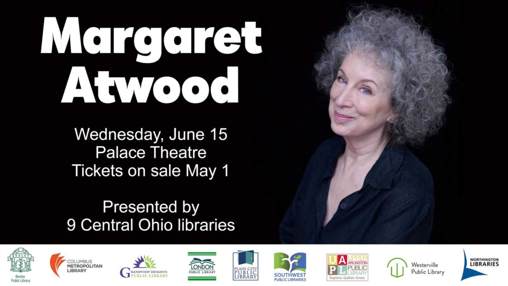 Nine Central Ohio libraries host Margaret Atwood Grandview Heights Public Library
